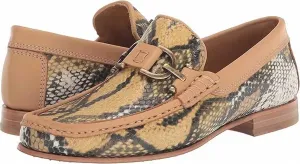 Men's Dacio Leather Driver Loafer In Snake Print