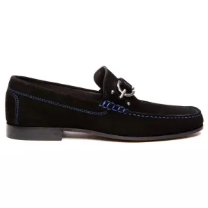 Men's Dacio Loafer In Suede Black