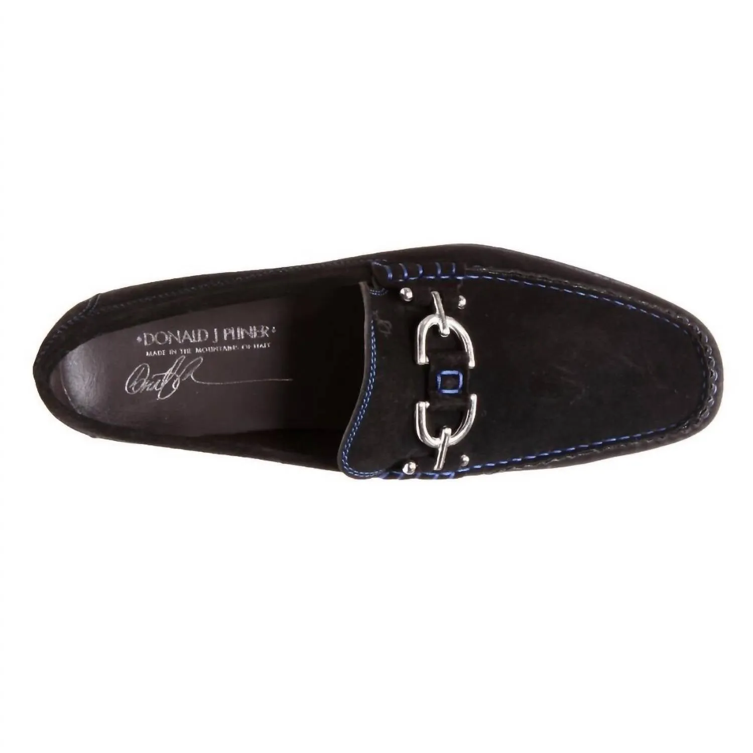 Men's Dacio Loafer In Suede Black