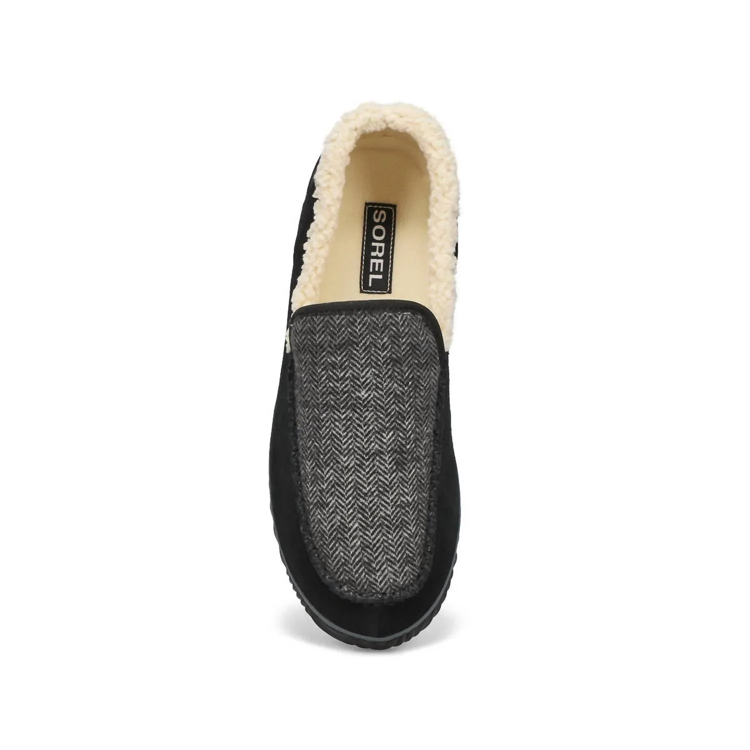 Men's Dude Moc Shoes In Grill Black
