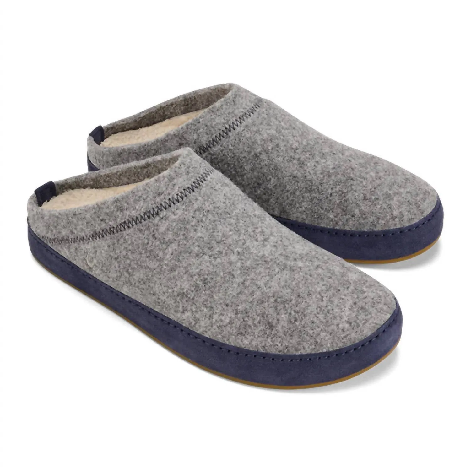 Men's Hamani Hulu Slipper In Graphite/trench Blue