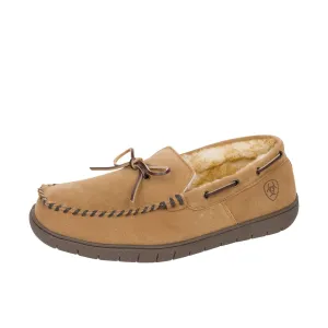 Men's Harrison Moccasin Slipper In Chestnut