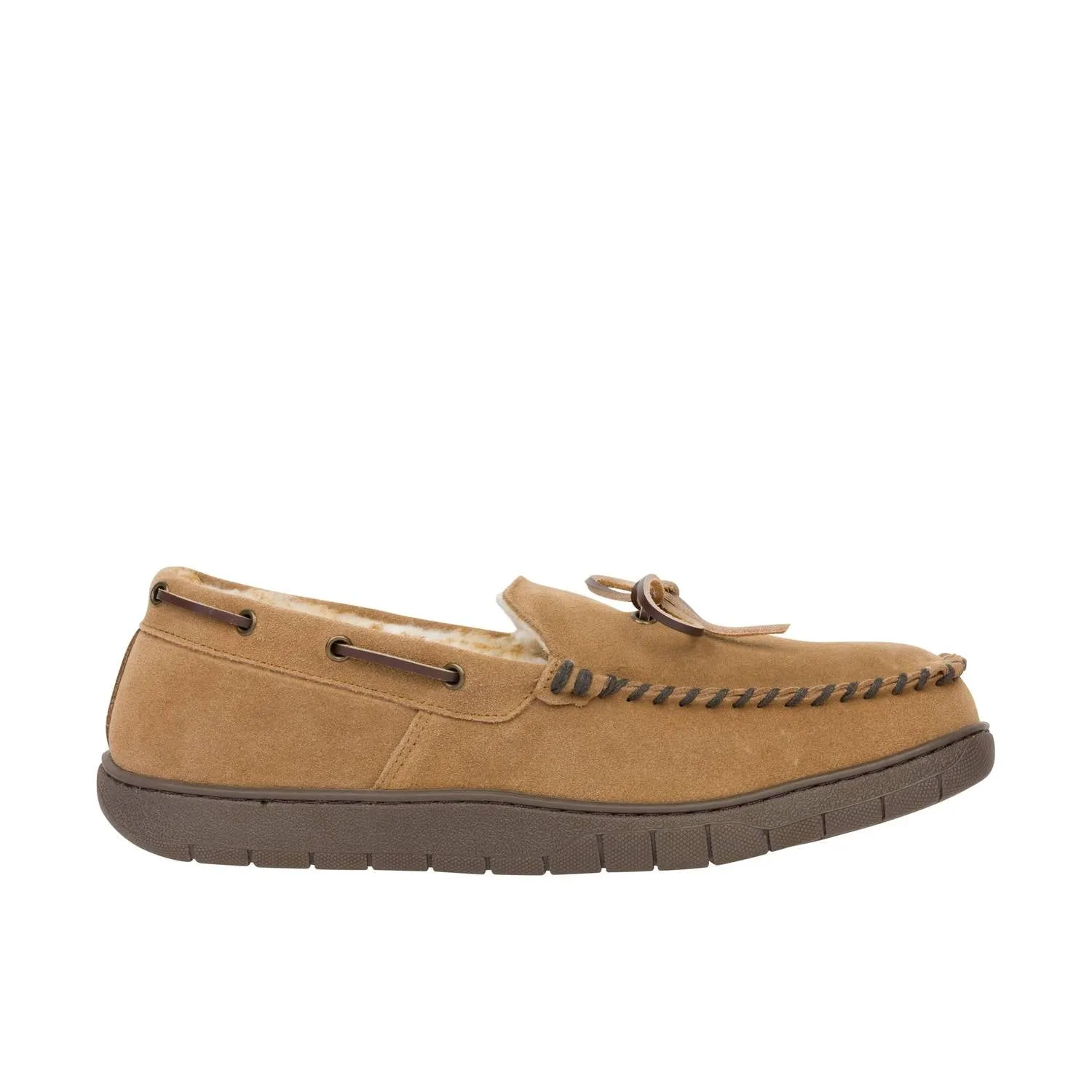 Men's Harrison Moccasin Slipper In Chestnut