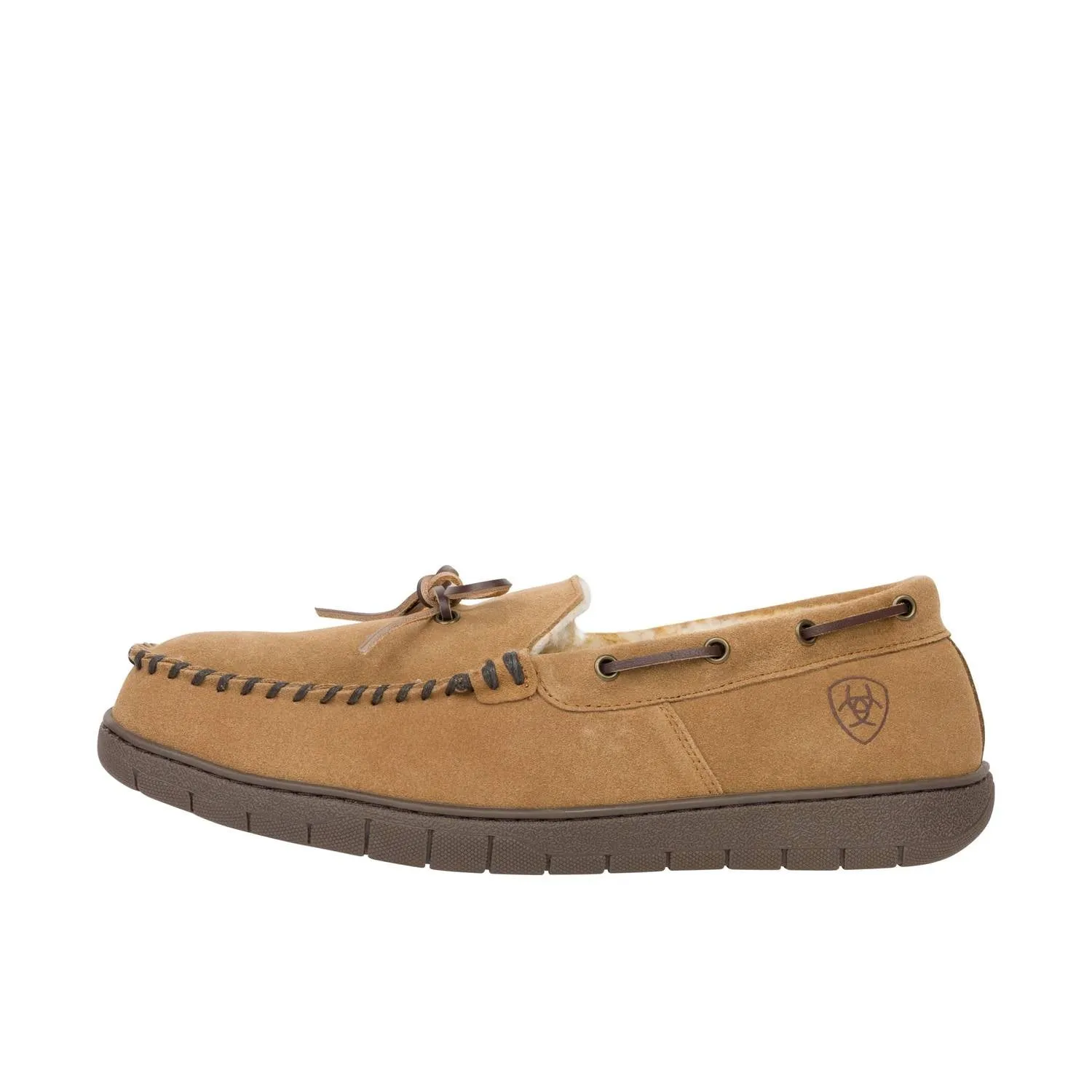 Men's Harrison Moccasin Slipper In Chestnut