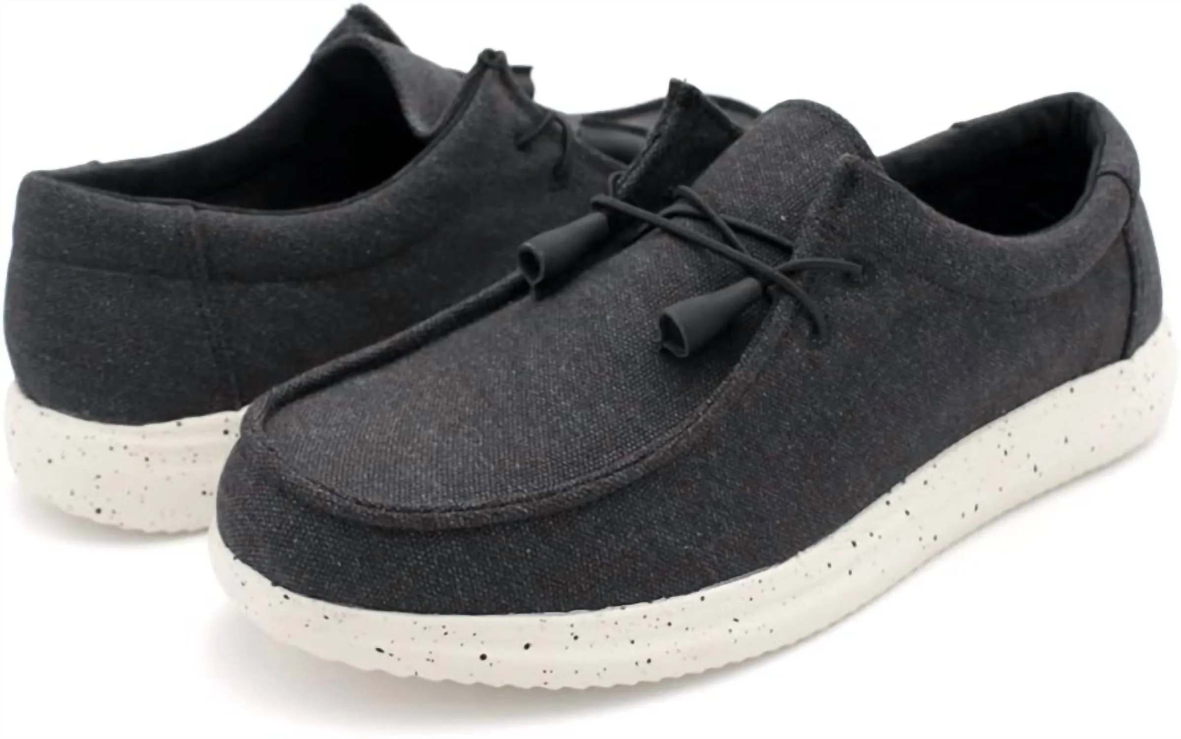 MenS Huntington Comfort Hola! Shoes In Black