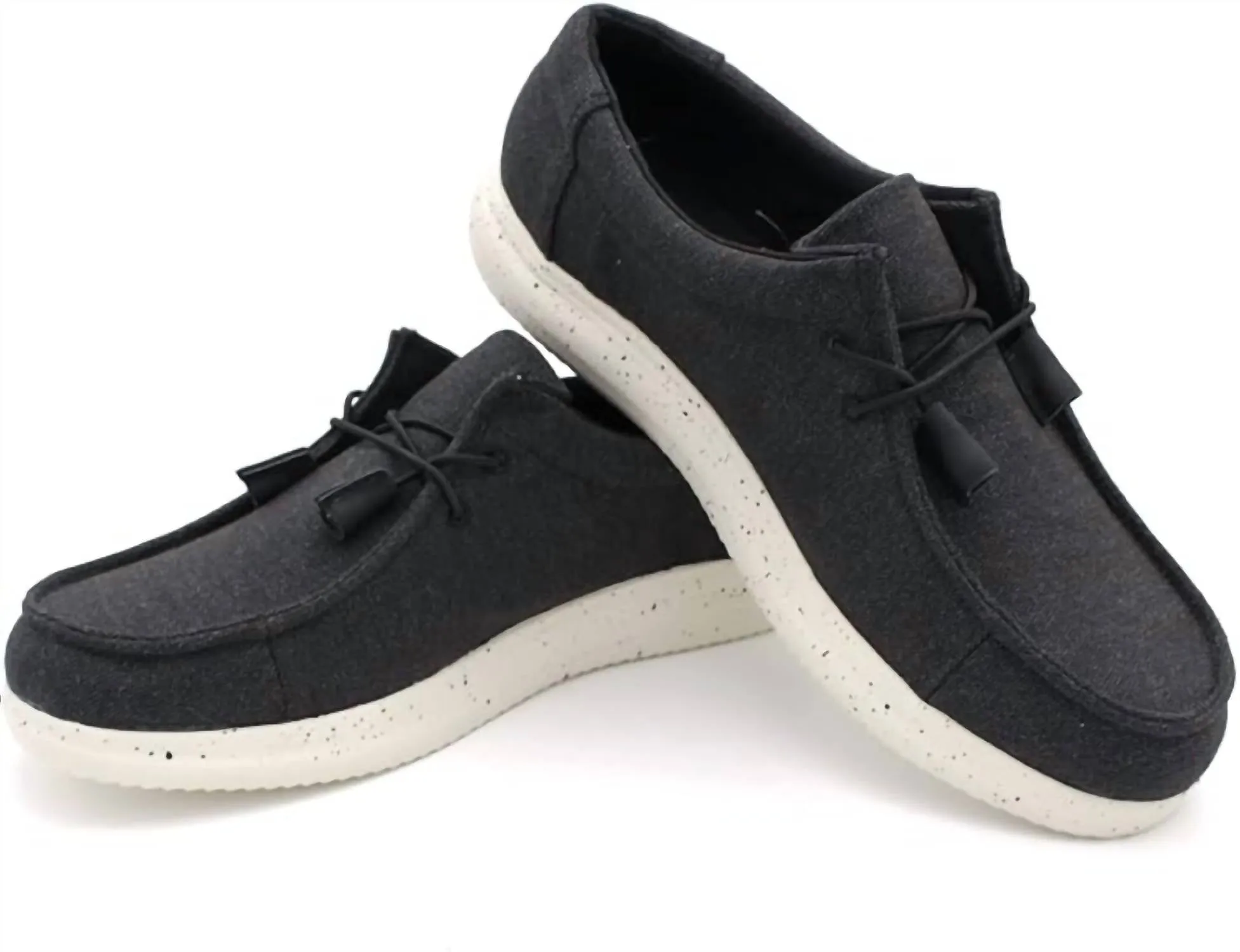 MenS Huntington Comfort Hola! Shoes In Black