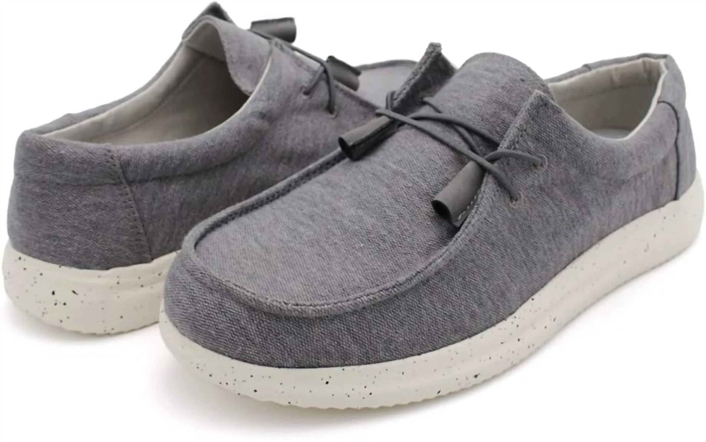 MenS Huntington Comfort Hola! Shoes In Grey