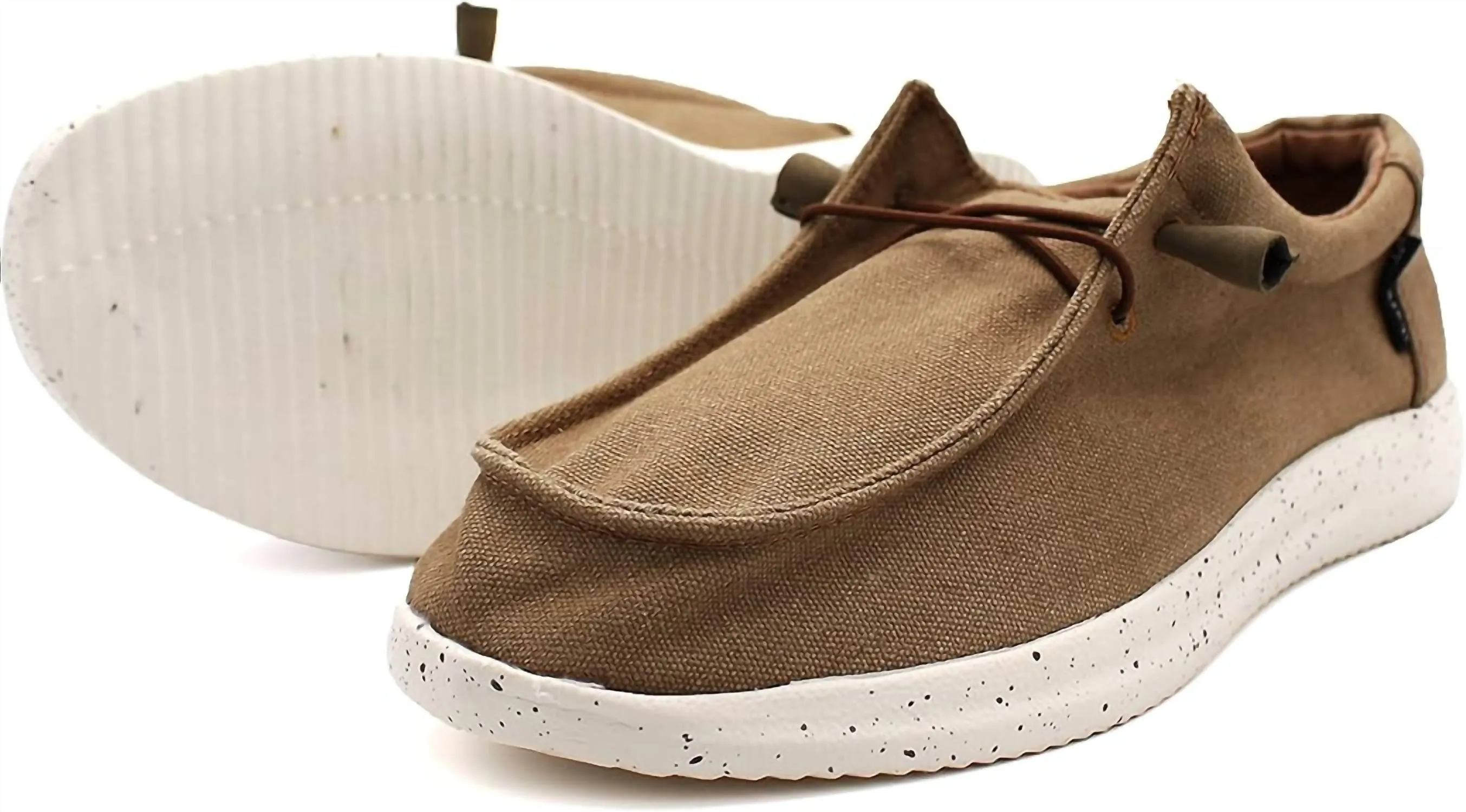 MenS Huntington Comfort Hola! Shoes In Heather Beige