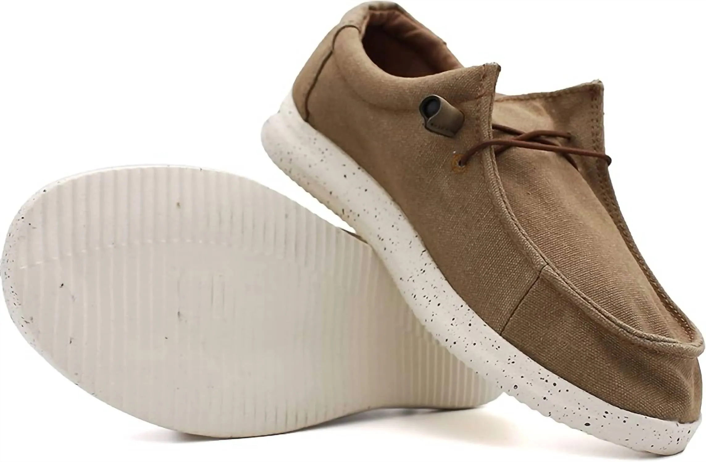 MenS Huntington Comfort Hola! Shoes In Heather Beige