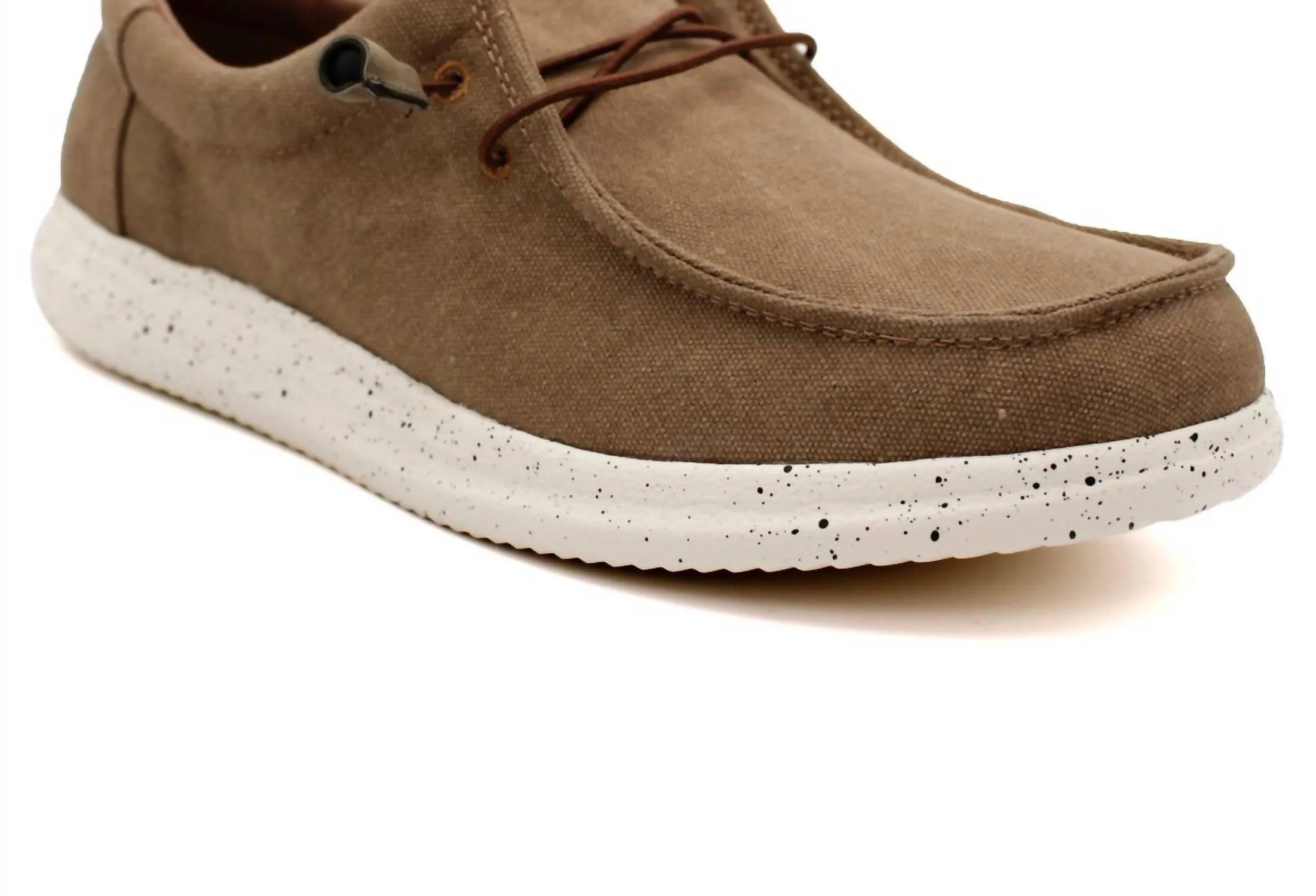MenS Huntington Comfort Hola! Shoes In Heather Beige