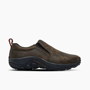 Men's Jungle Moc Leather Sr Work Shoe In Espresso