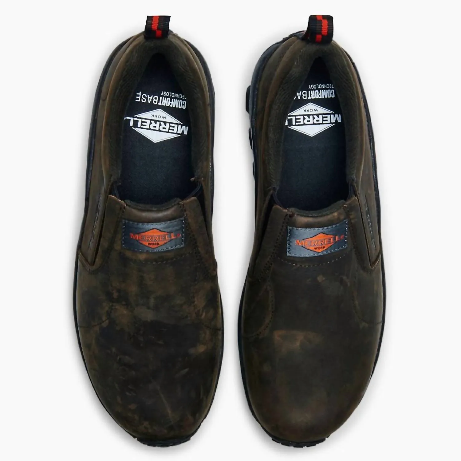 Men's Jungle Moc Leather Sr Work Shoe In Espresso