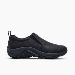 Men's Jungle Moc Leather Sr Work Shoes In Black