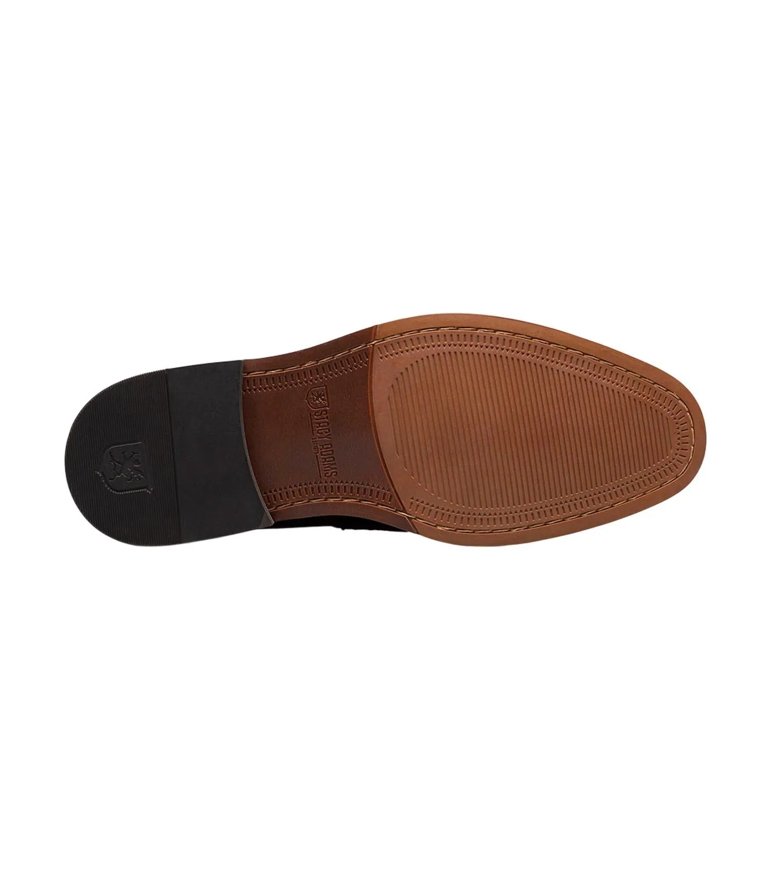 Men's Marlowe Algonquin Moc Toe Slip On Shoes In Cognac