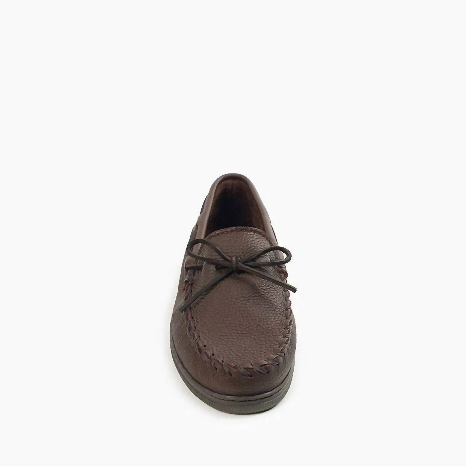 Men's Moosehide Classic Moccasin In Chocolate