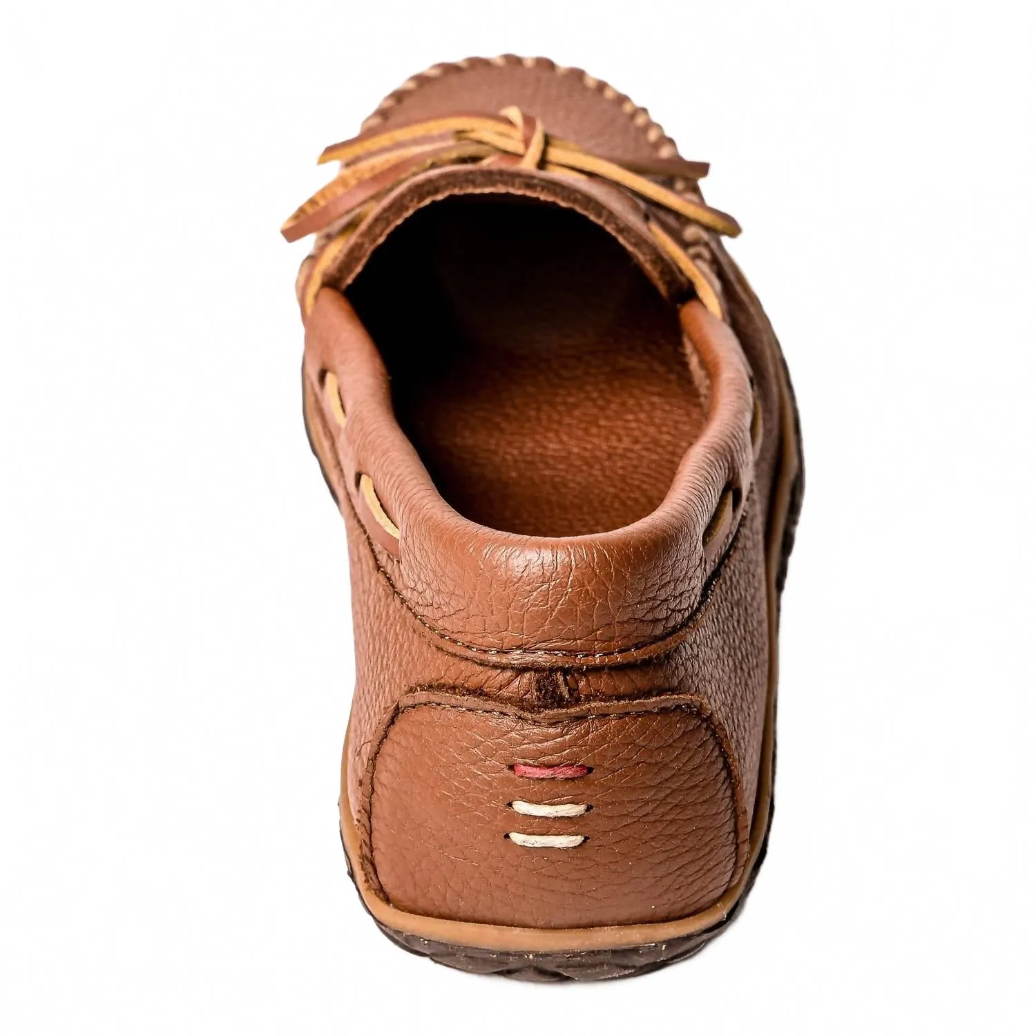 Men's Moosehide Tread Moccasin In Caramel