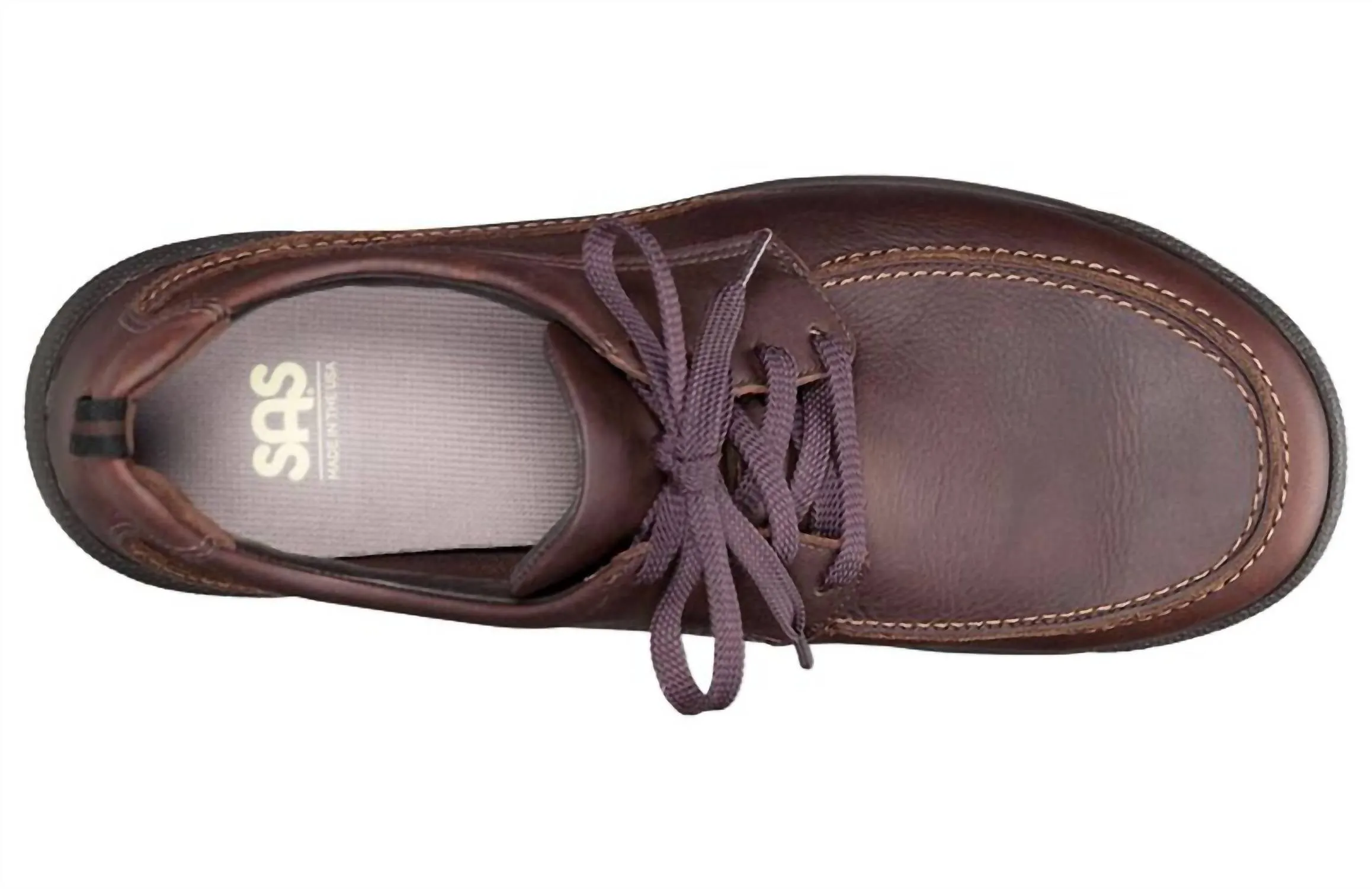 Men's Move On Lace Up Shoe In Brown