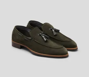Men's Napoli Suede Loafer In Selva