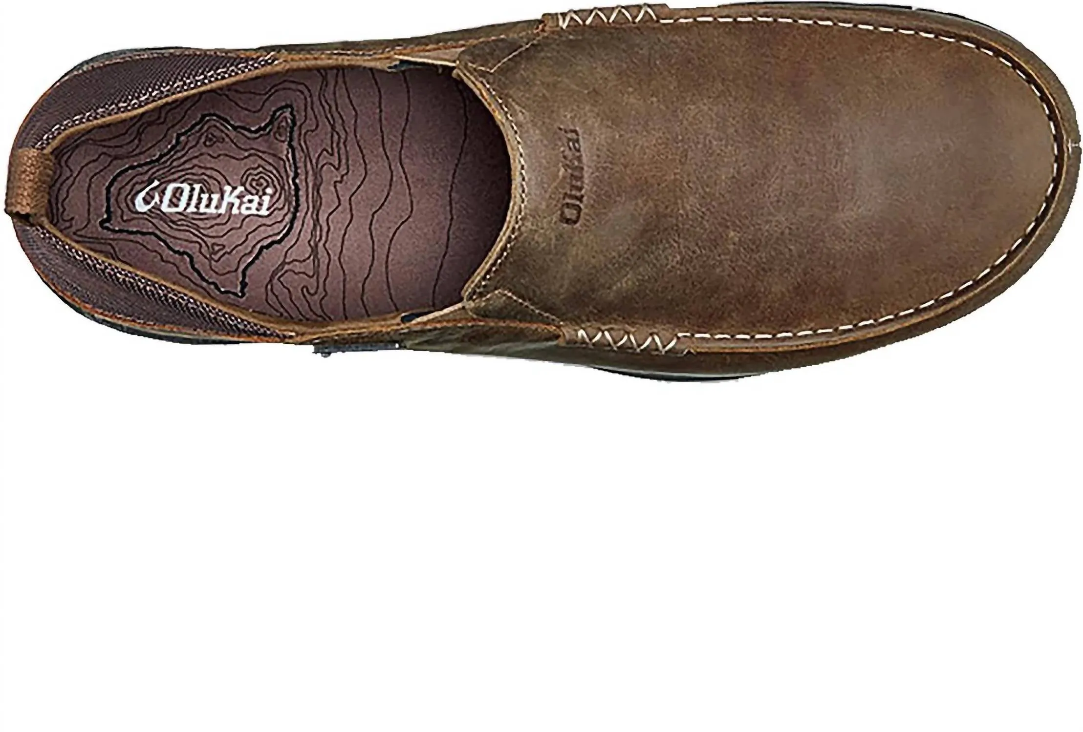 Men's Olukai Na'i Waterproof Shoe In Tan/espresso