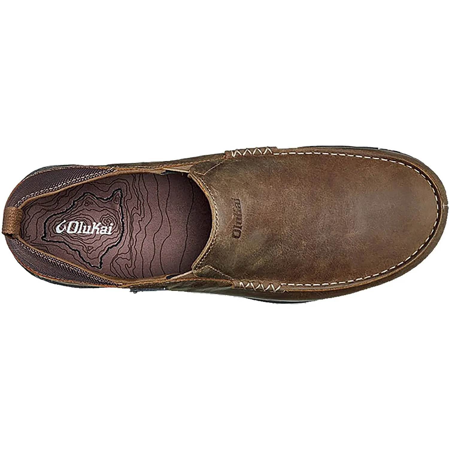 Men's Olukai Na'i Waterproof Shoe In Tan/espresso