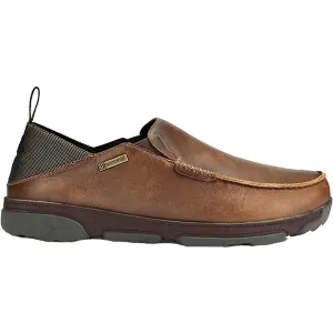 Men's Olukai Na'i Waterproof Shoe In Tan/espresso
