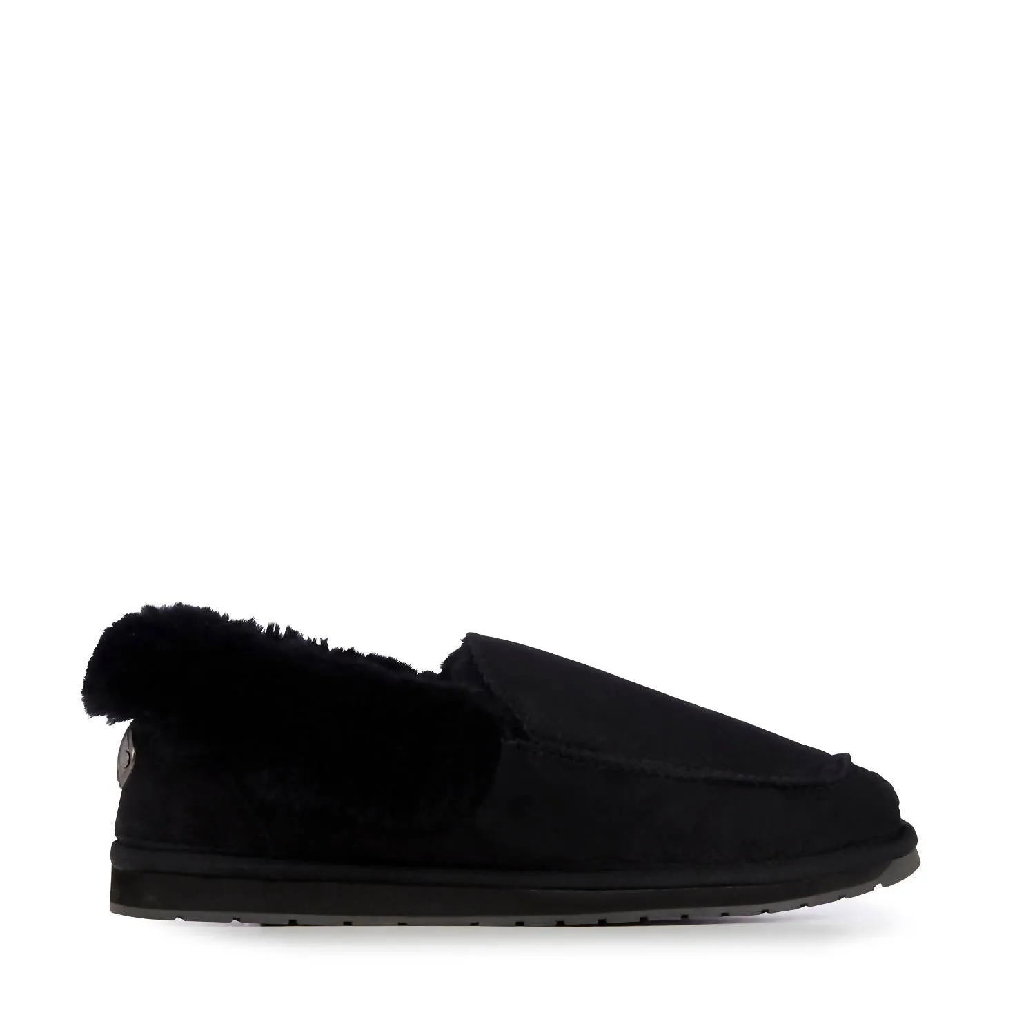 Men's Platinum Murray Fold Down Slipper In Black