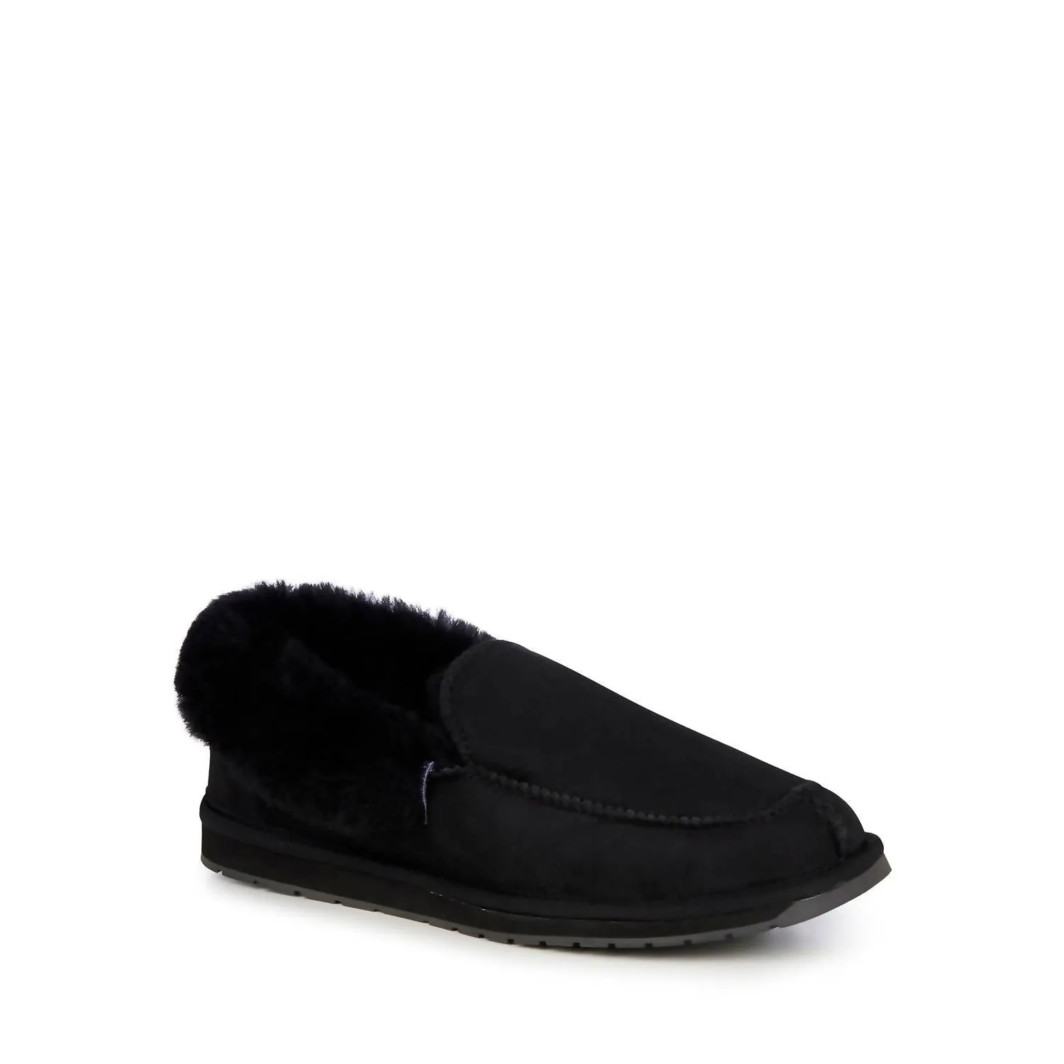 Men's Platinum Murray Fold Down Slipper In Black