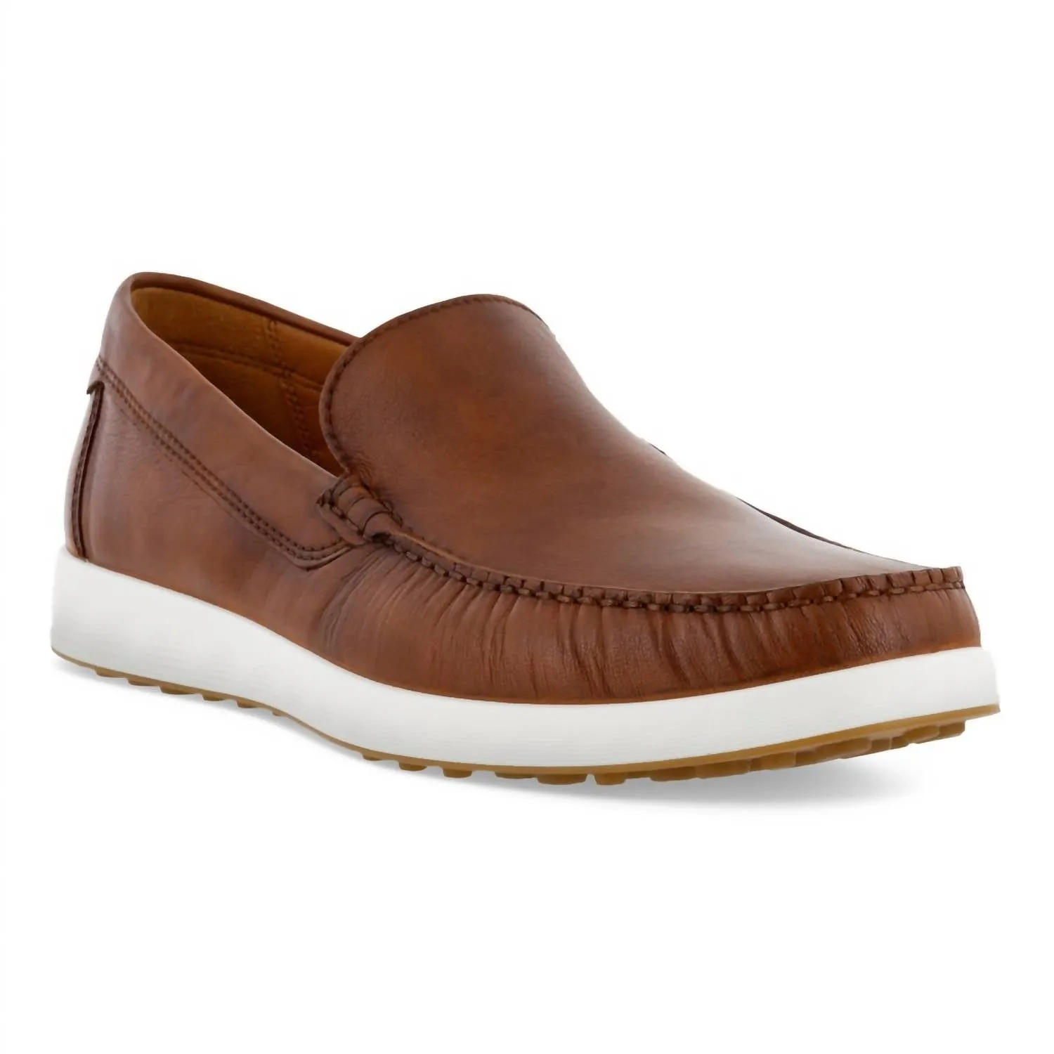 Men's S Lite Moc Leather Moccasin In Cognac