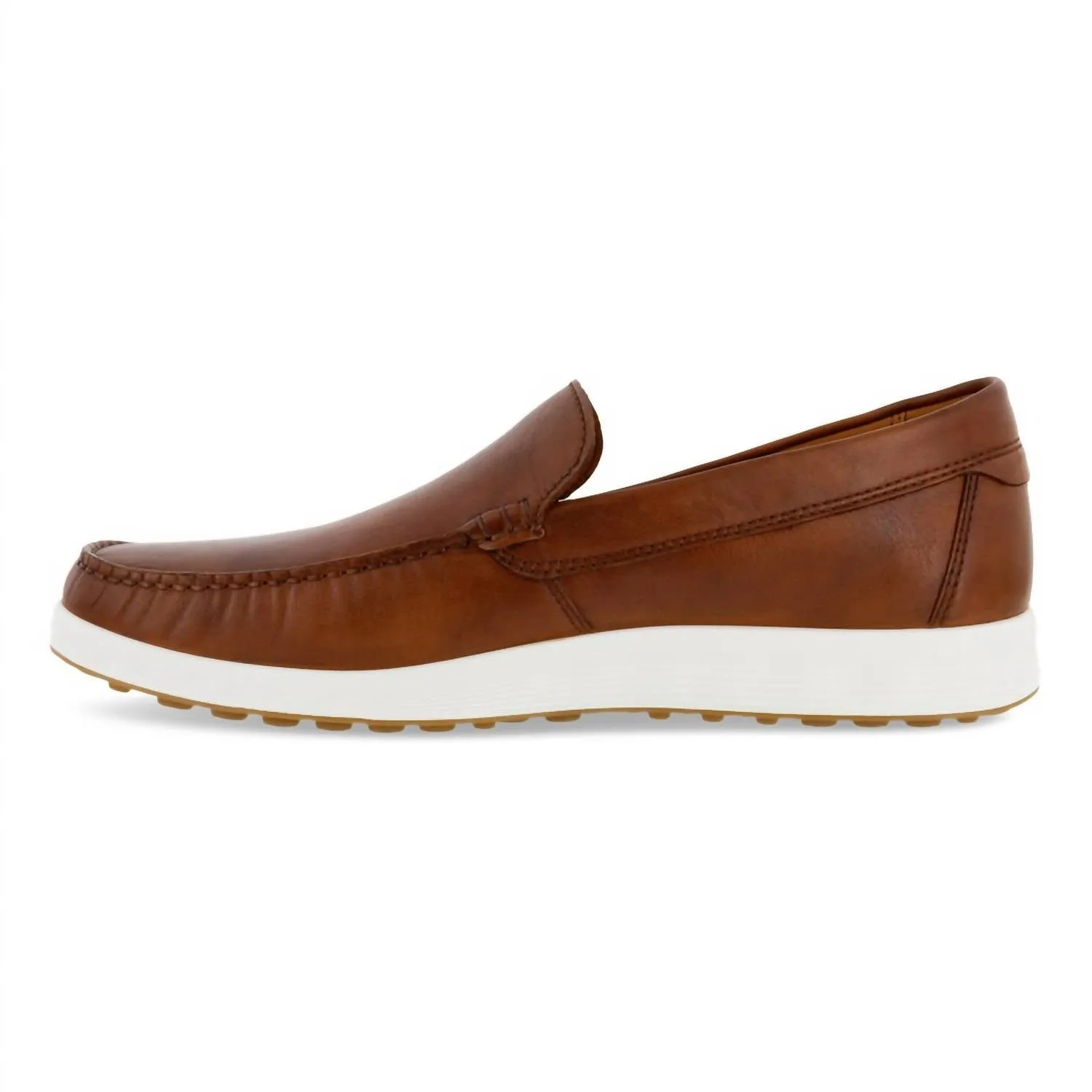 Men's S Lite Moc Leather Moccasin In Cognac