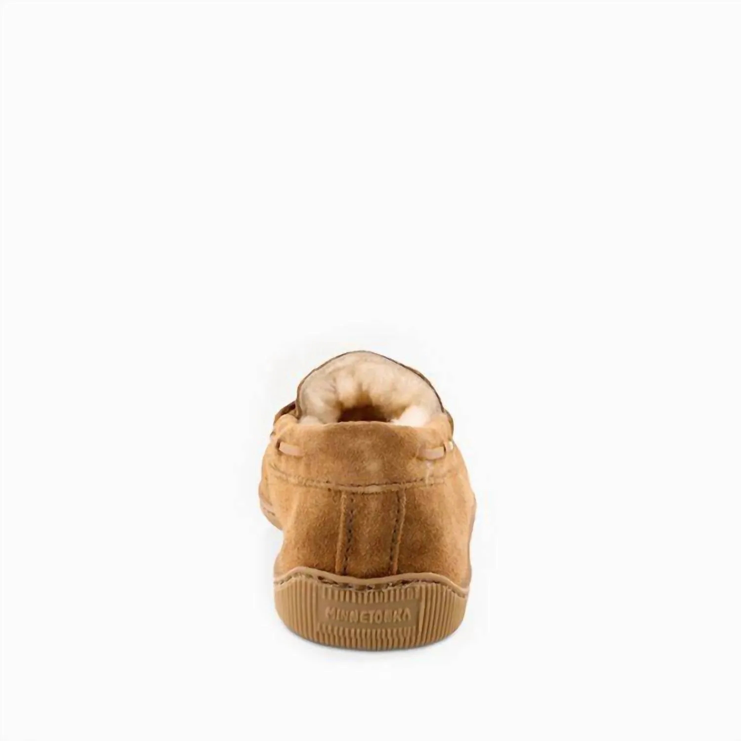 Men's Sheepskin Hardsole Moccasin In Tan