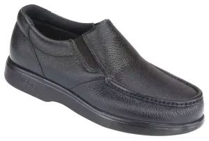 Men's Side Gore Slip On Loafer In Black