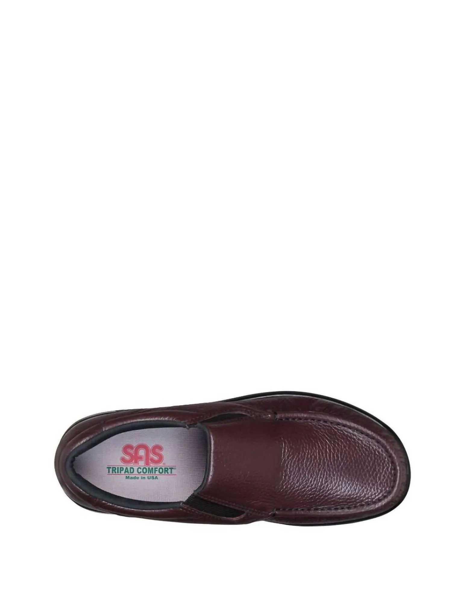 Men's Side Gore Slip On Loafer In Cordovan