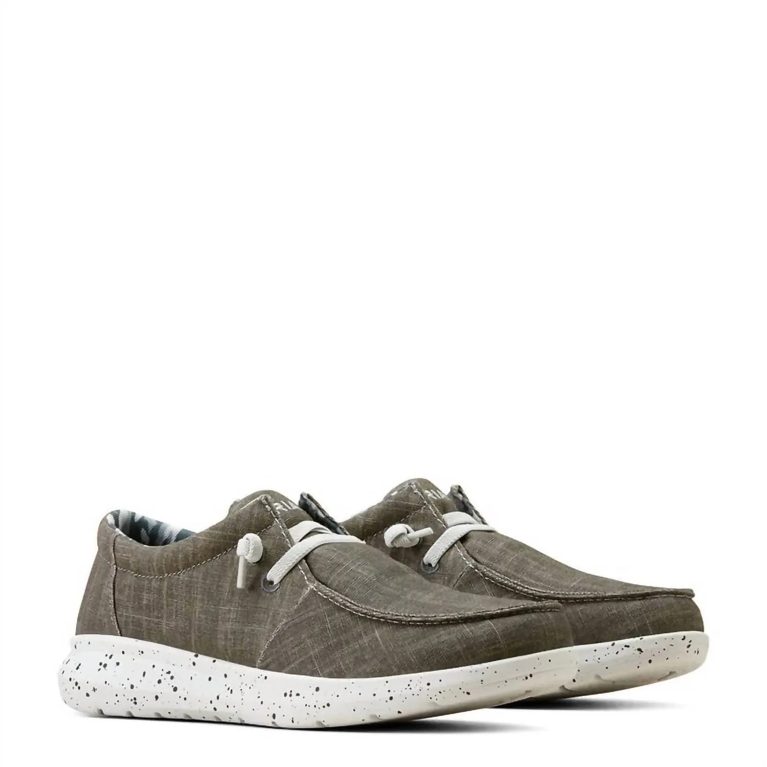 Men's Slip-On Shoes In Grey