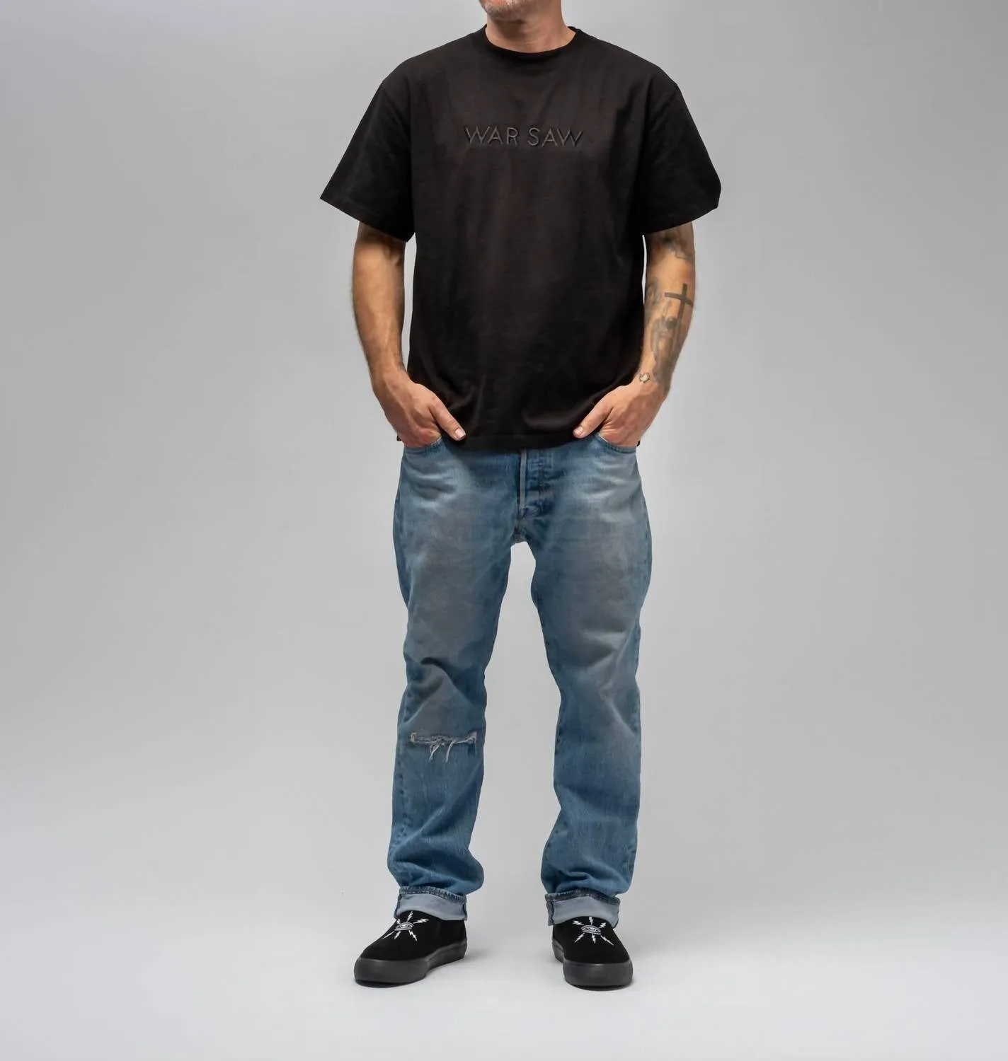 Men's Stranger Slip-On In Black Templeton