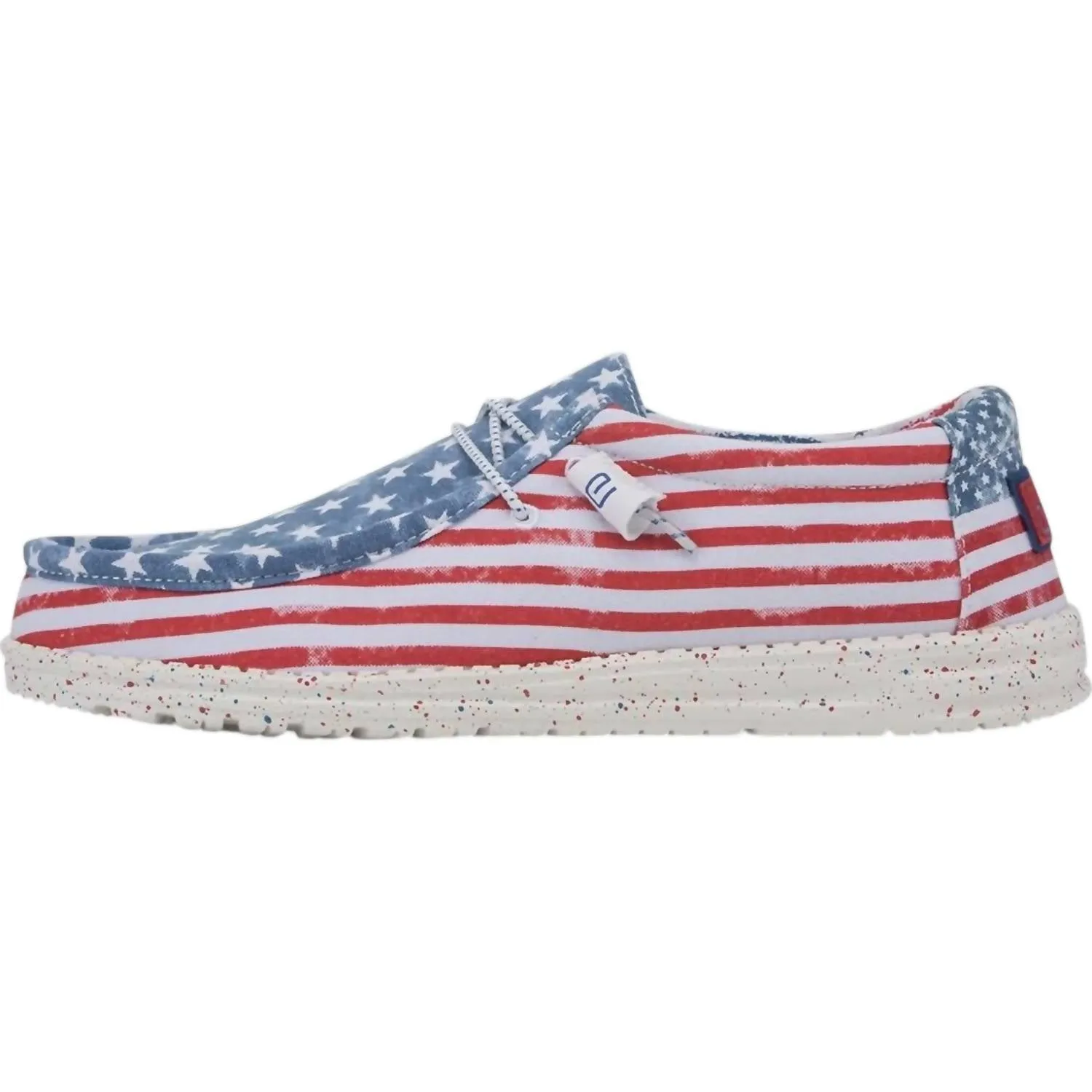 Men's Wally Patriotic Shoes In Stars And Stripes