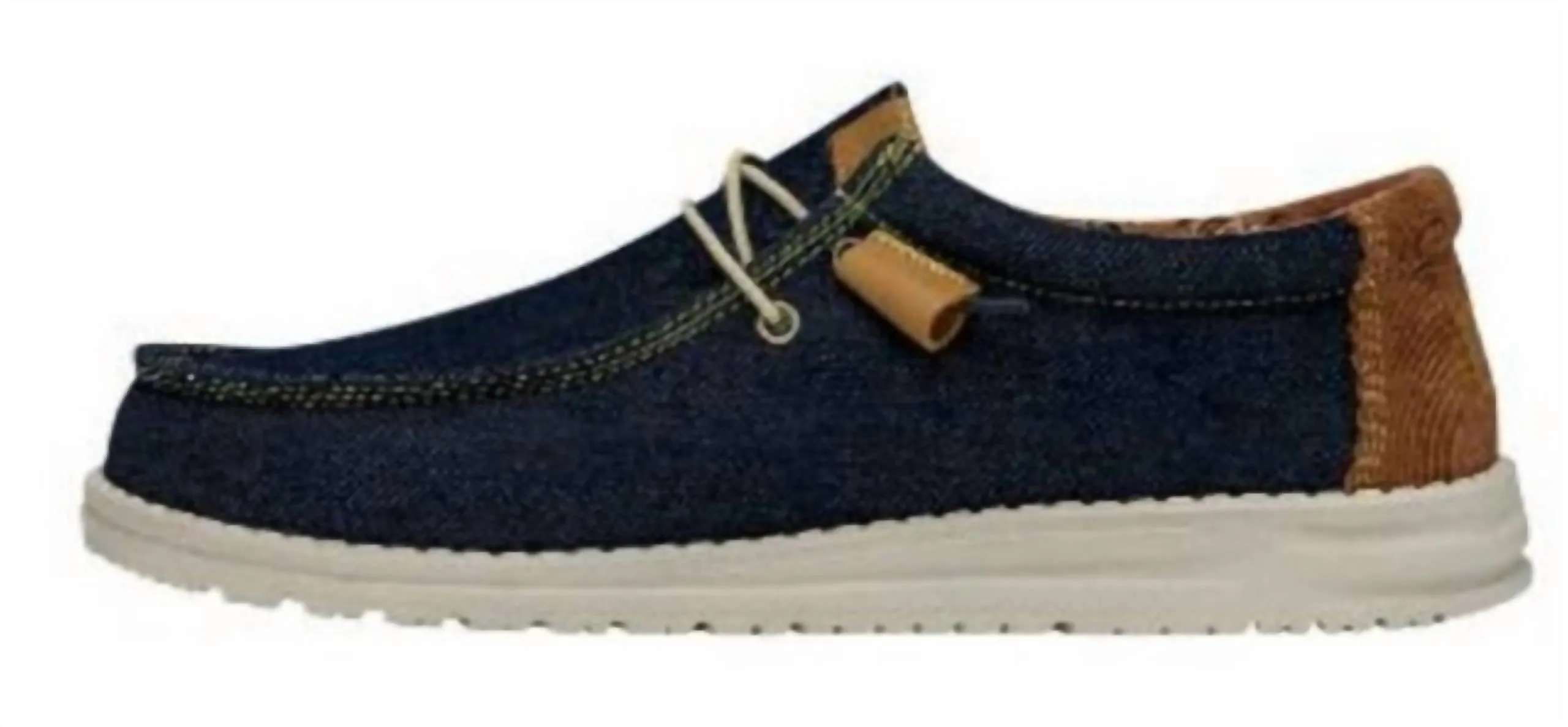 Men's Wally Workwear Shoe In Blue