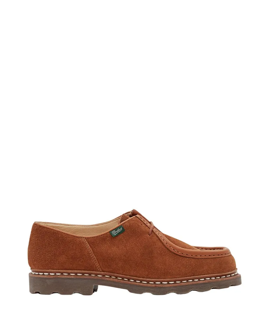 Michael Suede Lace-Up Loafer