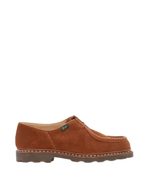 Michael Suede Lace-Up Loafer