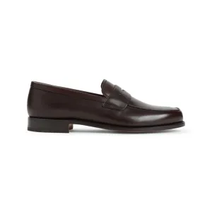 Milford Brown Calf Leather Loafers