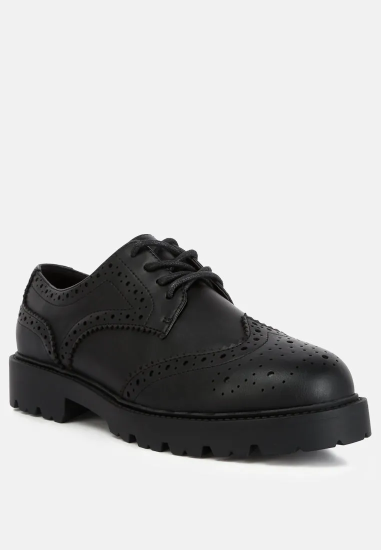 milou lug sole derby shoes
