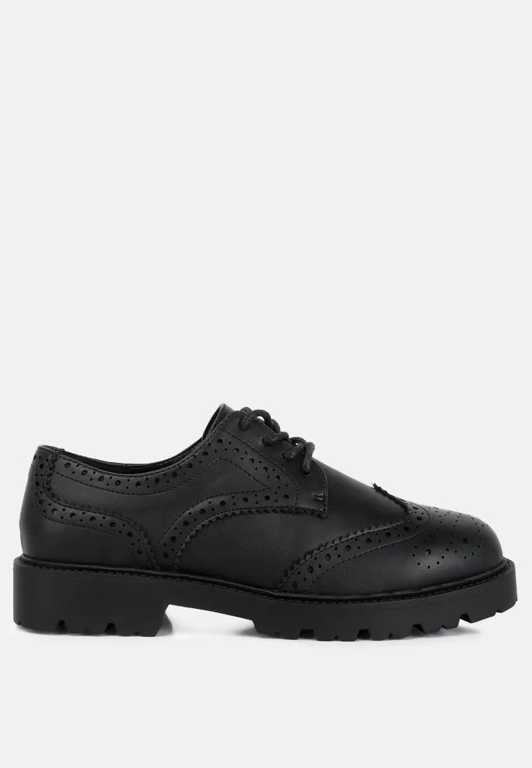 milou lug sole derby shoes