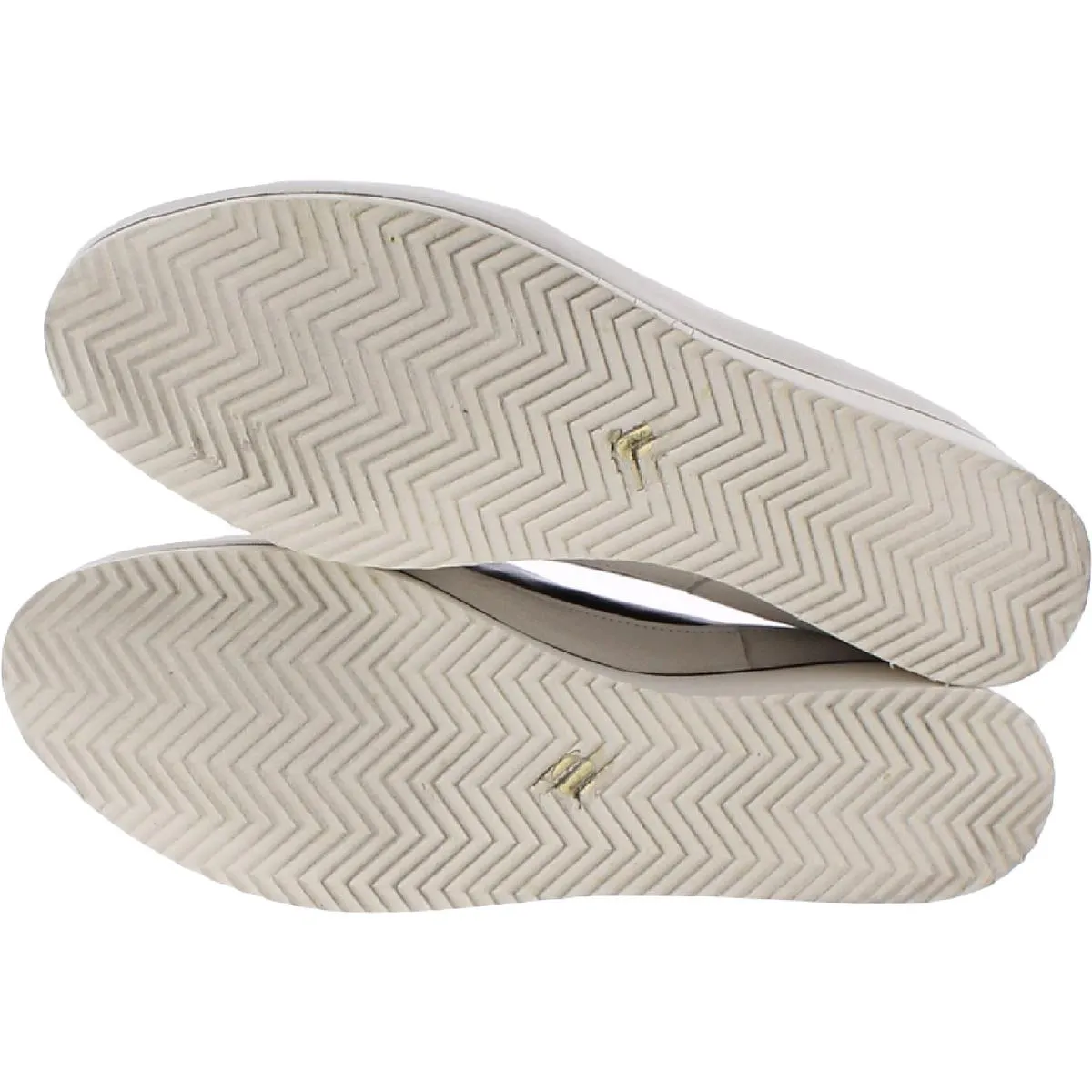 Nell Womens Leather Slip On Slip-On Sneakers