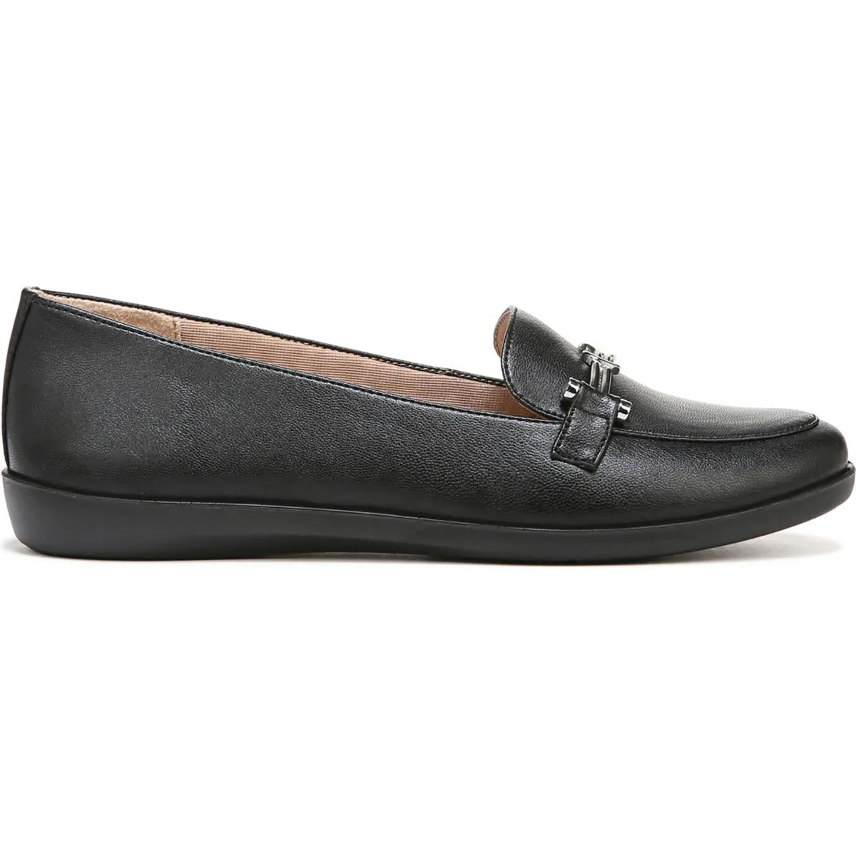 Nominate Womens Faux Leather Embellished Loafers