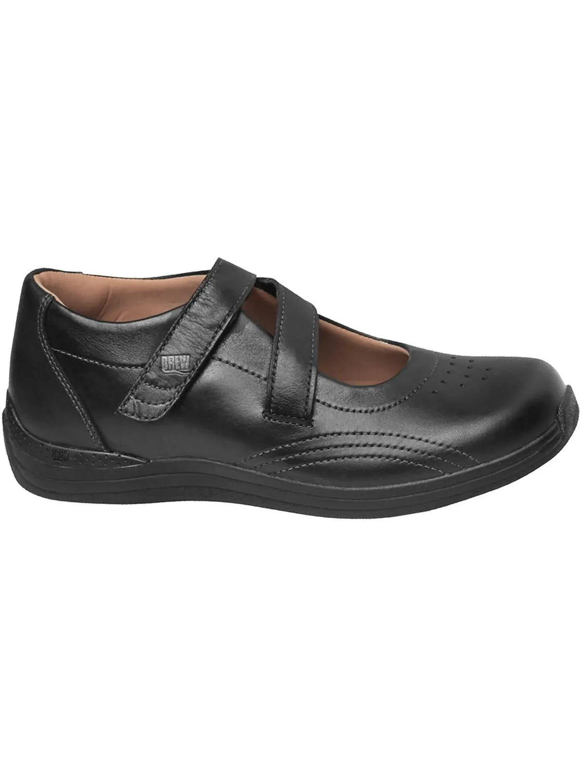 Orchid Womens Leather Slip-On Loafers