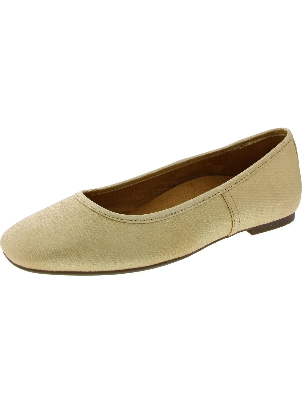 Orinda Womens Leather Square Toe Loafers