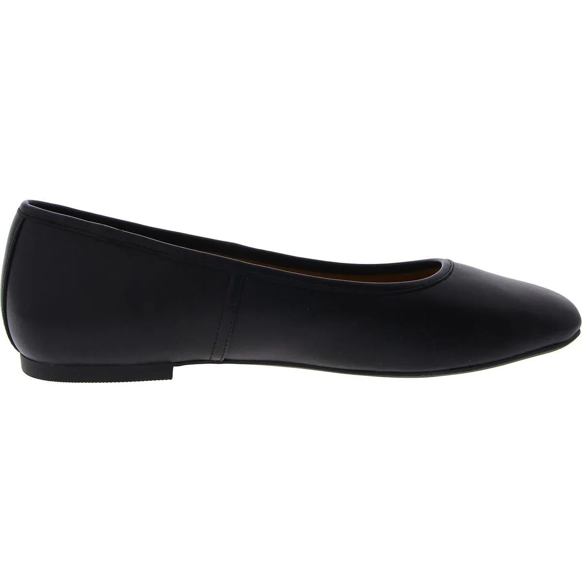 Orinda Womens Leather Square Toe Loafers
