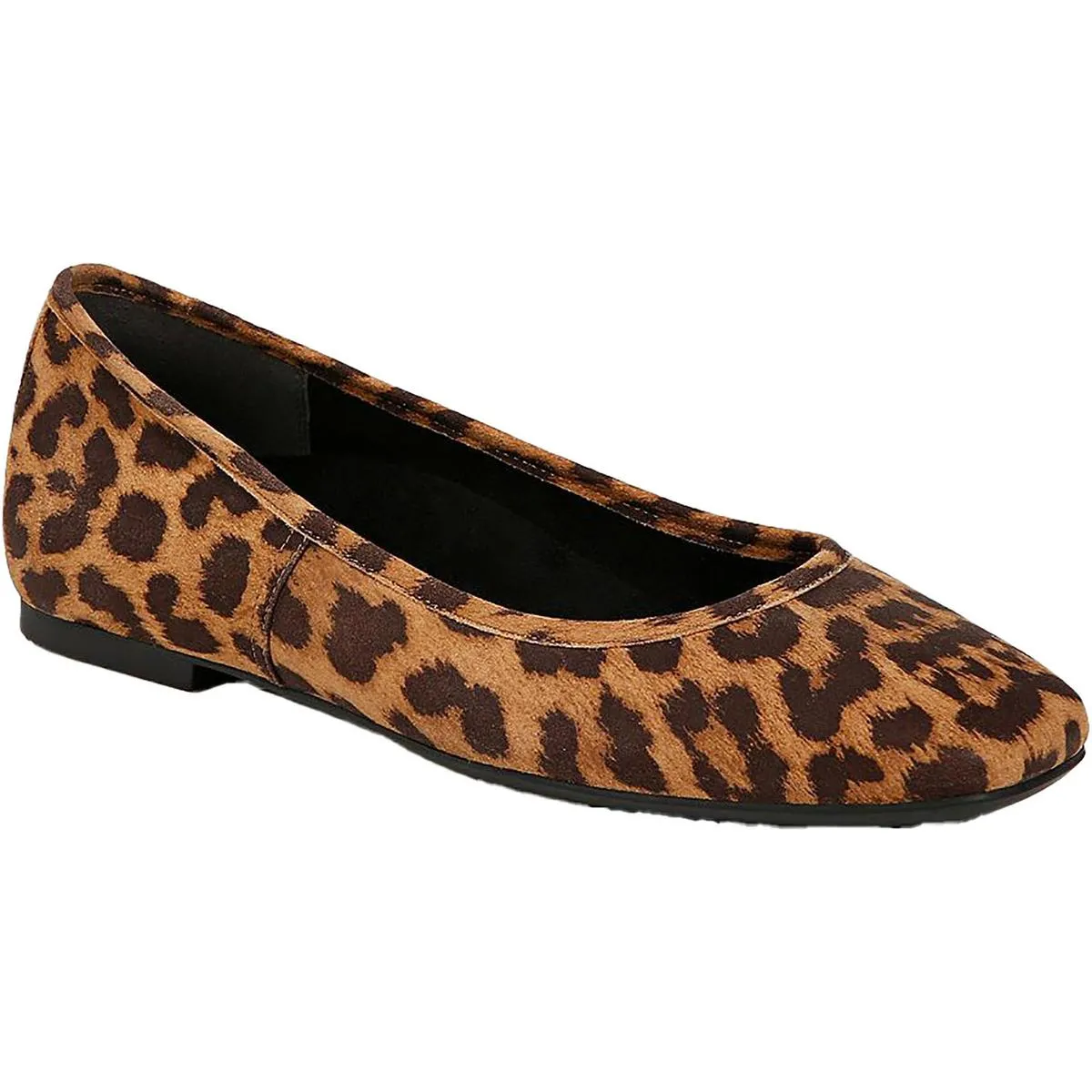 Orinda Womens Leather Square Toe Loafers