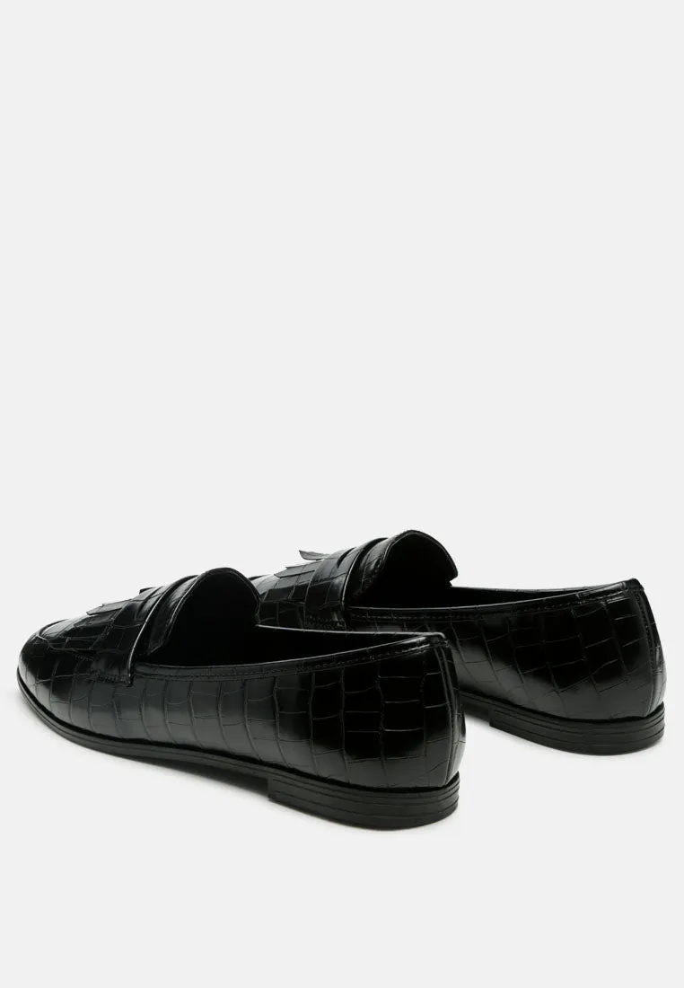 pecker black patent pu everyday loafer