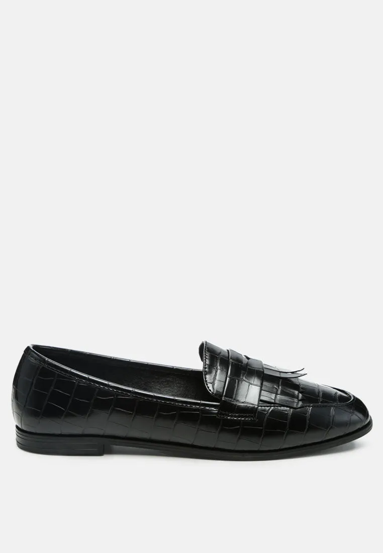 pecker black patent pu everyday loafer