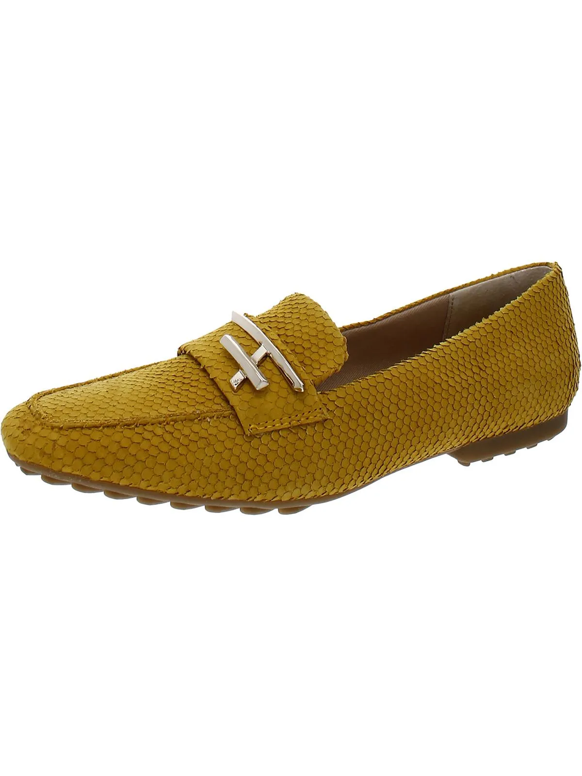 Petola Womens Leather Slip-On Loafers